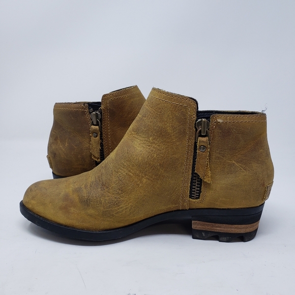 Sorel Lolla Ankle Boot Chestnut brown size 7.5 - Picture 7 of 9